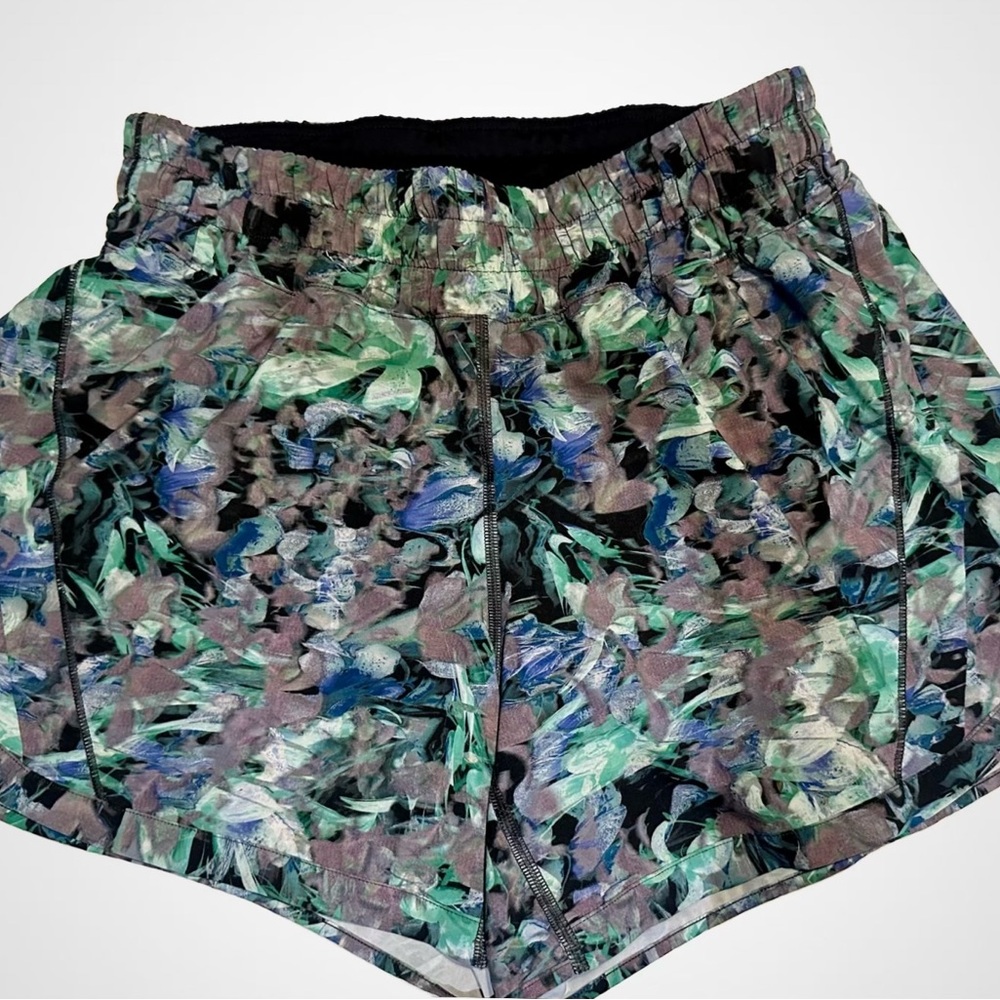 Lululemon Floral Print Shorts